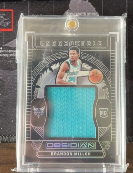 2023-24 Panini Obsidian #UM-BMI Brandon Miller — front