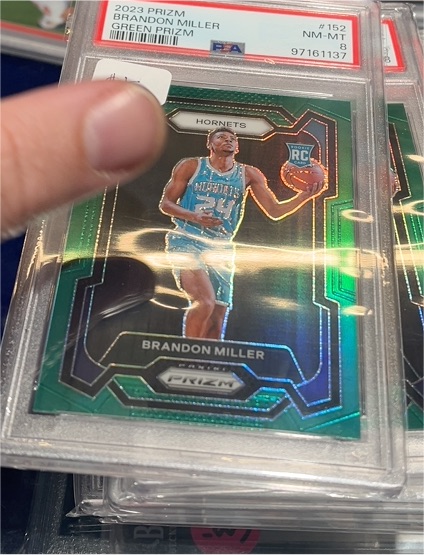 2023-24 Panini Prizm #152 Brandon Miller — front