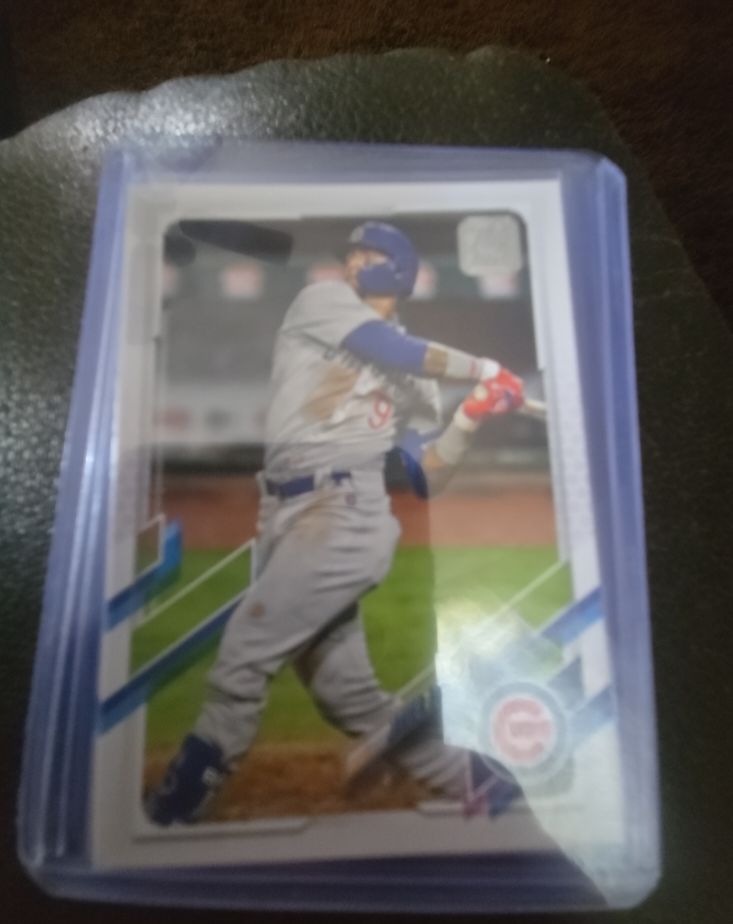 2021 Topps Chrome #9 Javier Baez — front