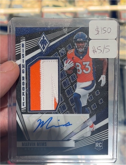 2023 Panini Obsidian Rising Rookie #Marvin Mims — front