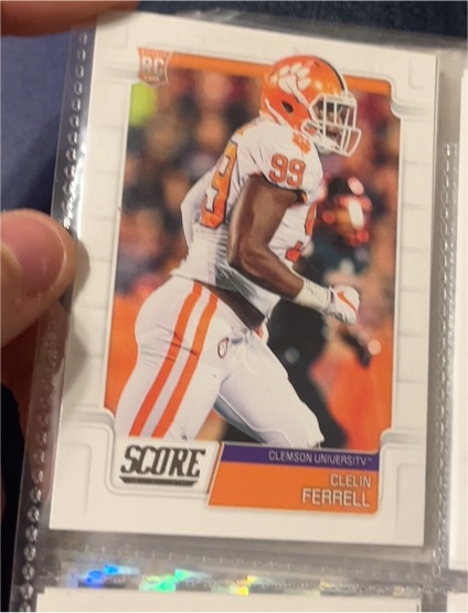 2019 Panini Score Football #363 Clelin Ferrell — front
