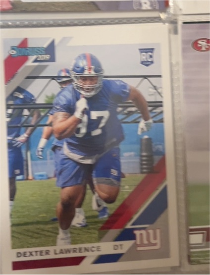 2019 Donruss #257 Dexter Lawrence — front