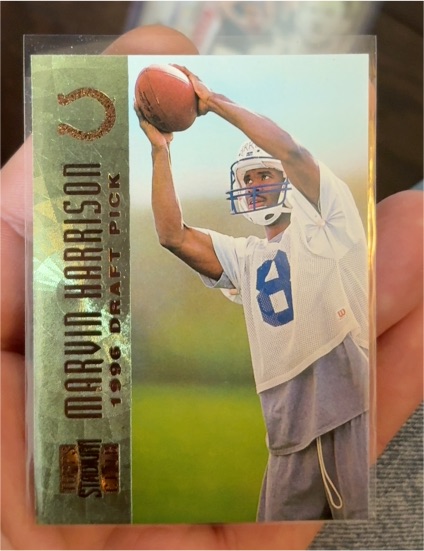1996 Topps Stadium Club #145 Marvin Harrison — front