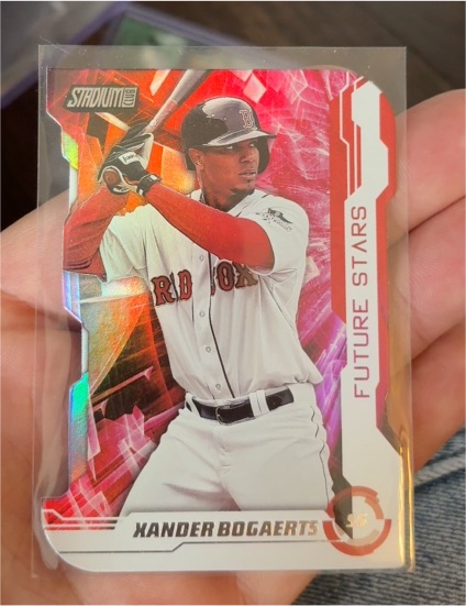 2014 Topps Stadium Club Future Stars Die-Cut #FS-6 Xander Bogaerts — front