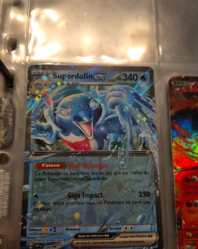 2024 Pokémon TCG Black Star Promo #126 Palafin EX — front
