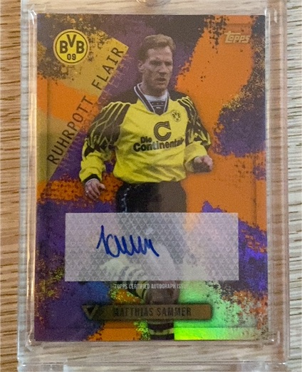 1995 Topps Ruhrpott Flair Matthias Sammer — front