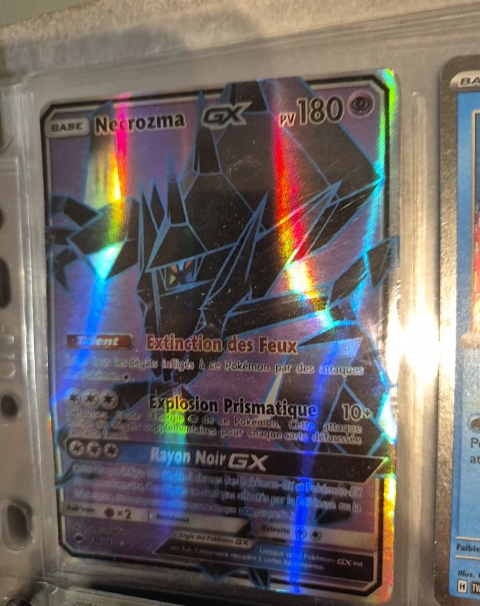 2017 Pokémon Sun & Moon Burning Shadows #134/147 Necrozma GX — front