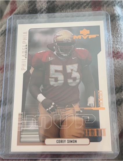 2000 Upper Deck MVP #194 Corey Simon — front