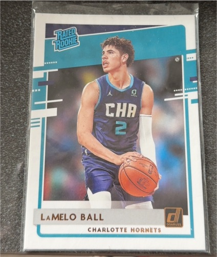 2020-21 Donruss #202 LaMelo Ball — front