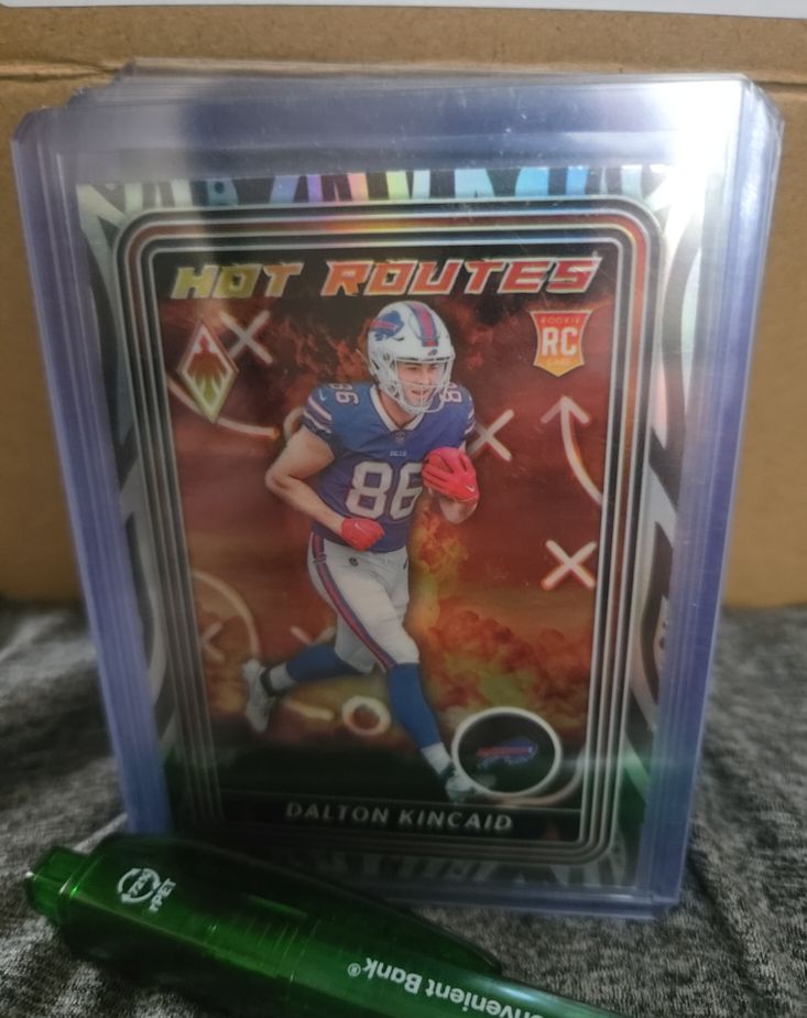 2023 Panini Phoenix Hot Routes #HR-10 Dalton Kincaid — front