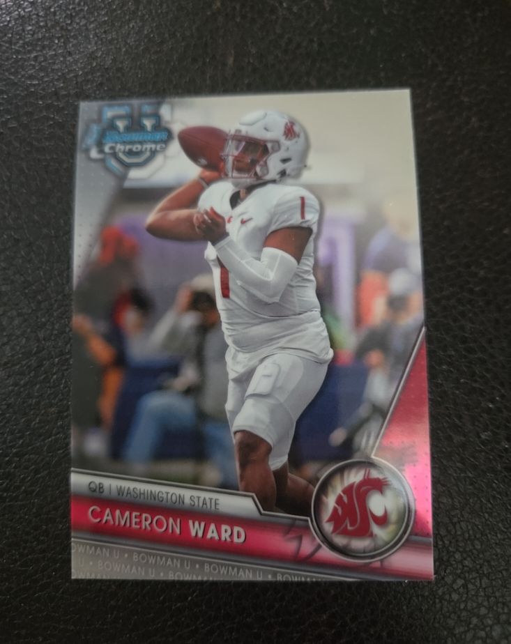 2023 Bowman Chrome University #145 Cameron Ward — front