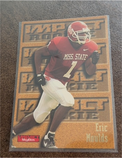 1996 SkyBox Impact #182 Eric Moulds — front