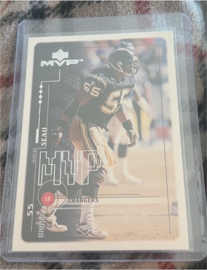 1999 Upper Deck MVP #55 Junior Seau — front
