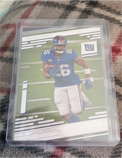 2021 Panini Prestige #60 Saquon Barkley — front
