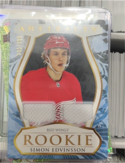 2023-24 Upper Deck Artifacts #187 Simon Edvinsson — front
