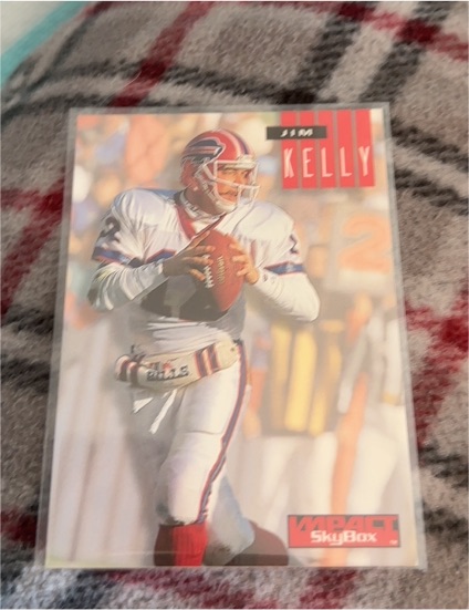 1994 SkyBox Impact #26 Jim Kelly — front