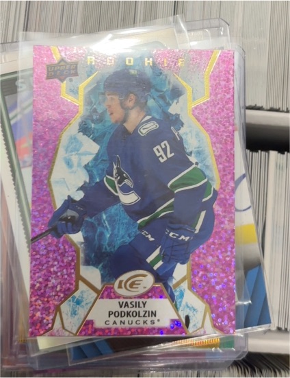 2021-22 Upper Deck Ice #145 Vasily Podkolzin — front