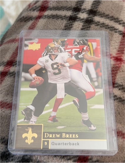2009 Upper Deck #122 Drew Brees — front