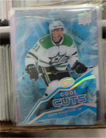 2022-23 Upper Deck Ice Cool Cuts #CC-13 Jason Robertson — front