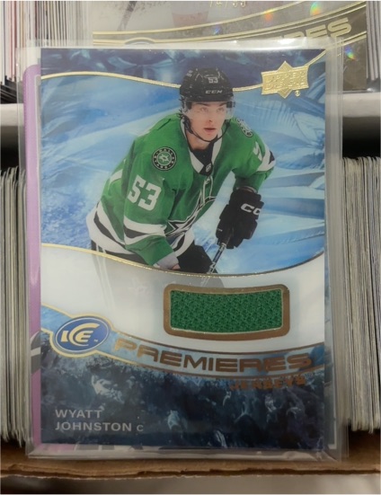 2022-23 Upper Deck Ice Ice Premieres #IPA-WJ Wyatt Johnston — front