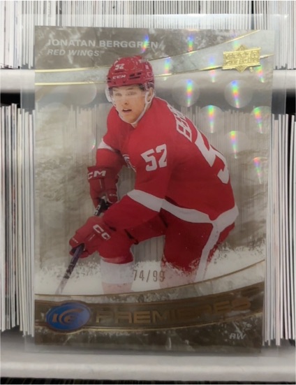 2022-23 Upper Deck Ice Premieres # Jonatan Berggren — front