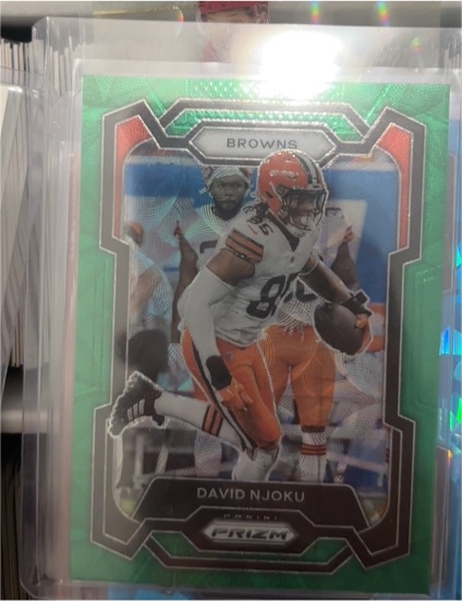 2023 Panini Prizm #365 David Njoku — front