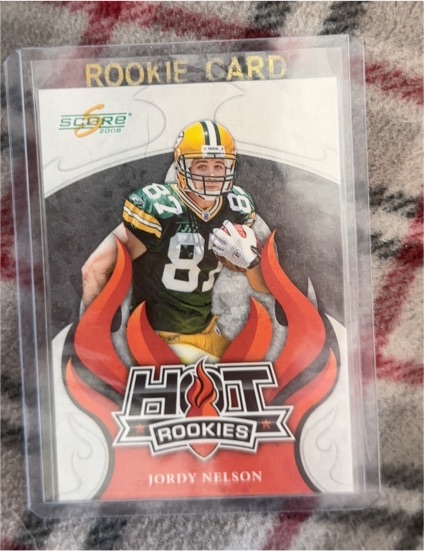 2008 Score Hot Rookies #HR-16 Jordy Nelson — front