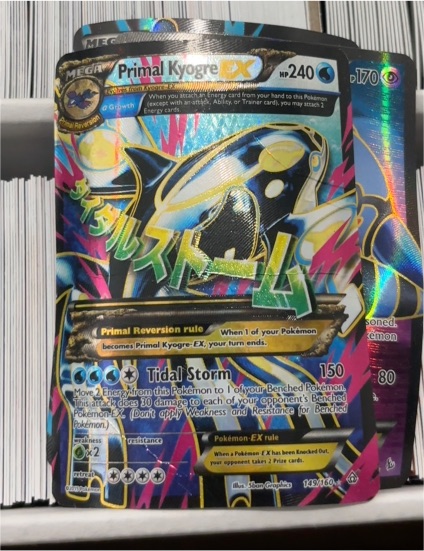 2015 Pokémon TCG XY Primal Clash #149 Primal Kyogre EX — front