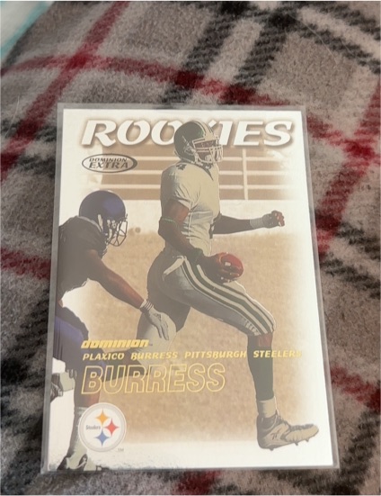 2000 SkyBox Dominion Extra #213 Plaxico Burress — front