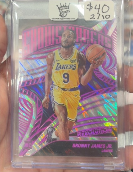 2024-25 Panini Revolution #9 Bronny James Jr. — front