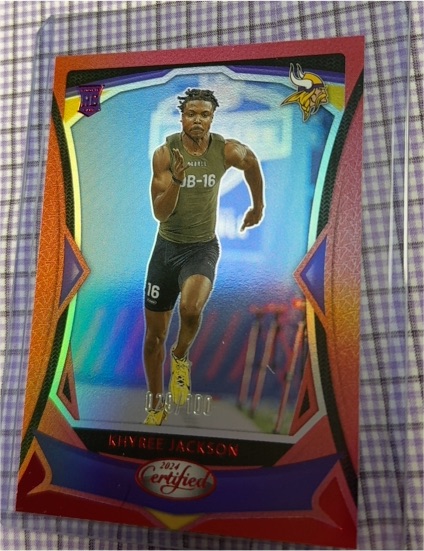 2024 Panini Certified #182 Khyree Jackson — front