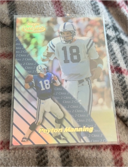 2000 Topps Gold Label Class 2 #58 Peyton Manning — front