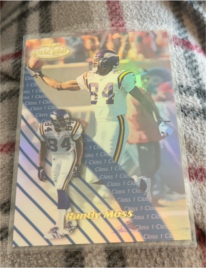 2000 Topps Gold Label Class 1 #84 Randy Moss — front