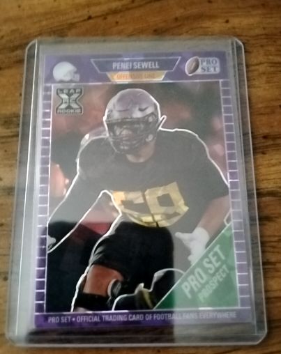 1990 Pro Set #59 Penei Sewell — front
