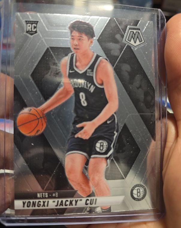2024-25 Panini Mosaic #212 Yongxi "Jacky" Cui — front