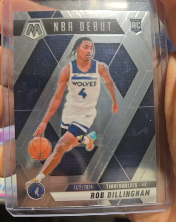 2024-25 Panini Mosaic NBA Debut #270 Rob Dillingham — front