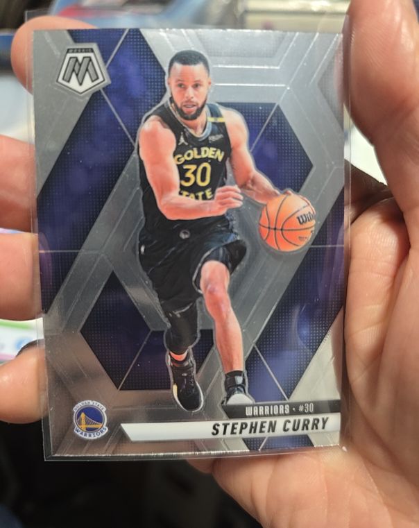 2024-25 Panini Mosaic #163 Stephen Curry — front