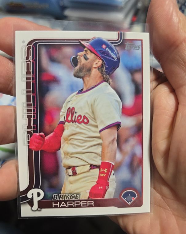 2025 Topps Series 1 Companion Card #CTC-3 Bryce Harper — front
