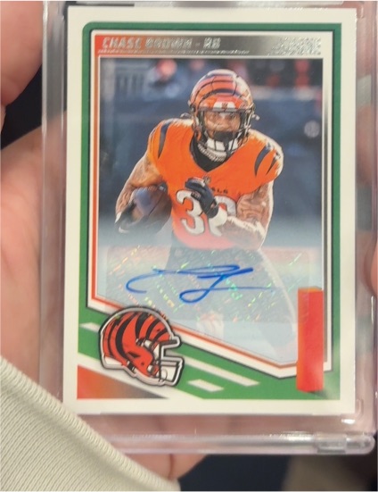 2025 Panini Score #157 Chase Brown — front
