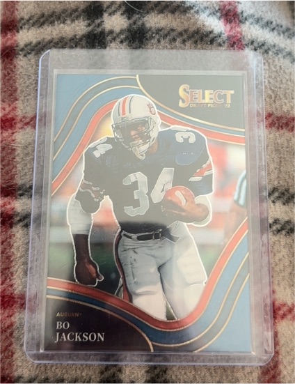2022 Panini Select Draft Picks Field Level #166 Bo Jackson — front