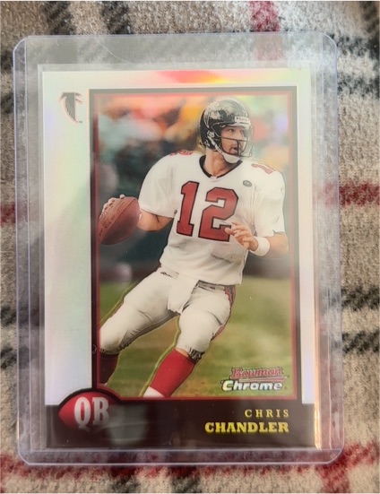 1998 Bowman Chrome #134 Chris Chandler — front