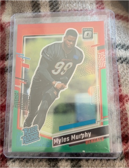 2023 Donruss Optic #320 Myles Murphy Rated Rookie — front