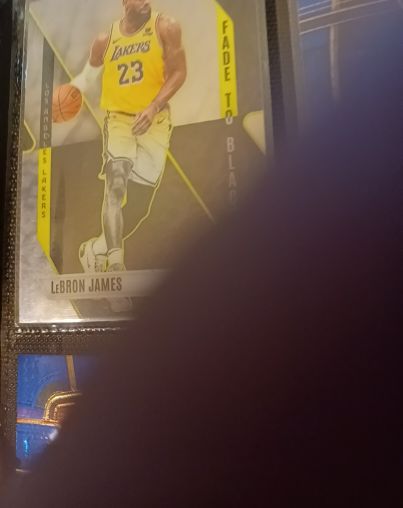 2023-24 Panini Phoenix #3 Fade to Black LeBron James — front