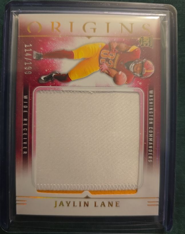 2025 Panini Origins #RJY-JLE Jaylin Lane — front