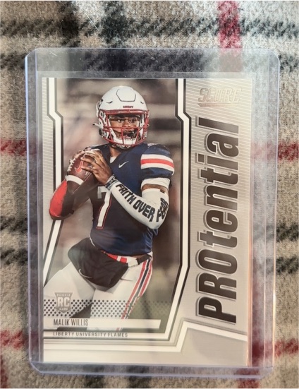 2022 Panini Score #P-MW Malik Willis PROtential — front