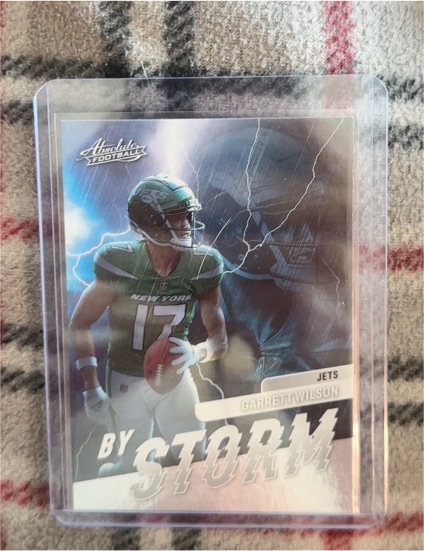 2022 Panini Absolute #BST-6 Garrett Wilson By Storm Rookie — front