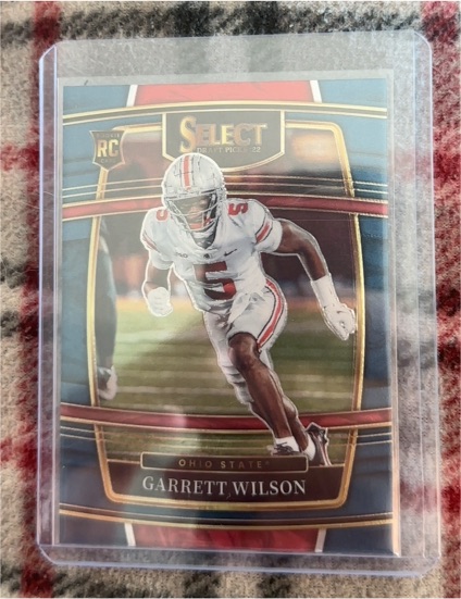 2022 Panini Select Draft Picks #4 Garrett Wilson — front