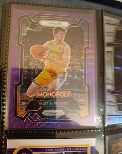 2023-24 Panini Prizm Monopoly #42 Austin Reaves — front