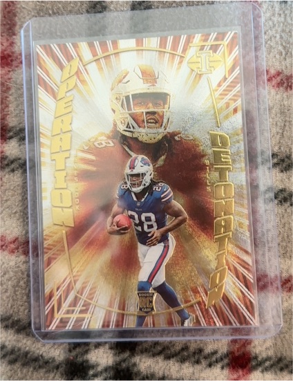 2022 Panini Illusions #OD-26 James Cook Operation Detonation RC — front