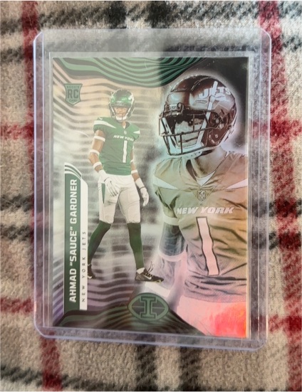 2022 Panini Illusions #21 Ahmad "Sauce" Gardner — front